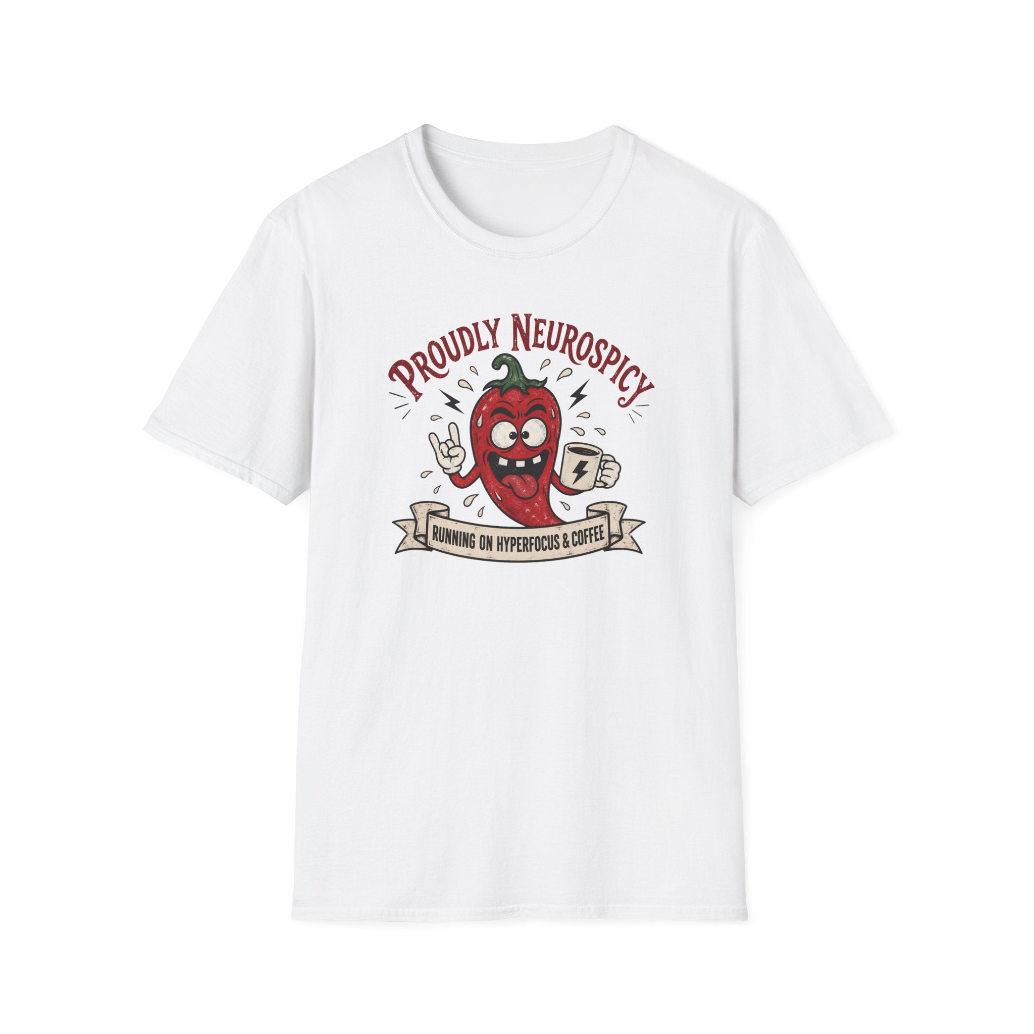 Neurospicy Running On Hyper T-Shirt