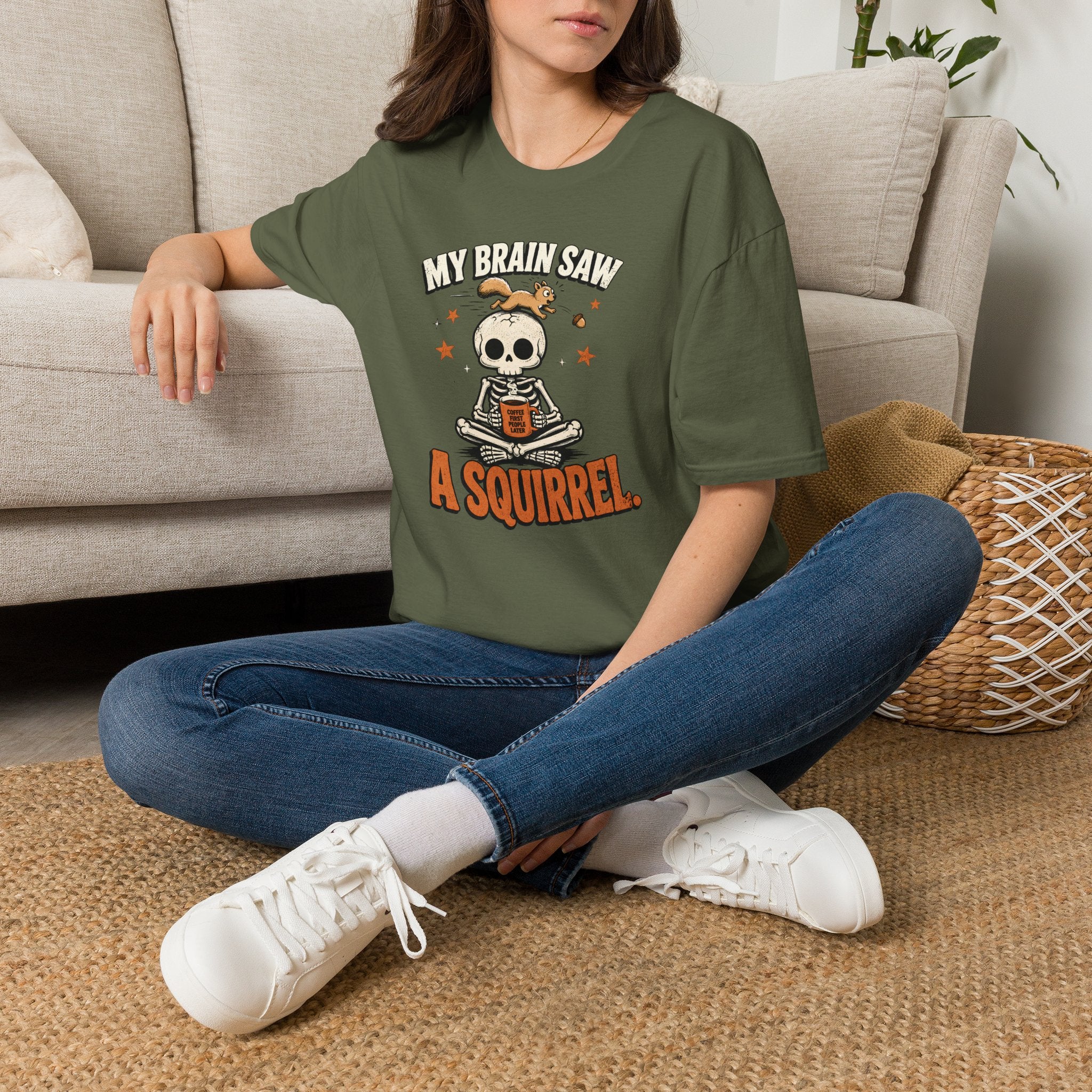 My Brain Saw A Squirrel T-Shirt
