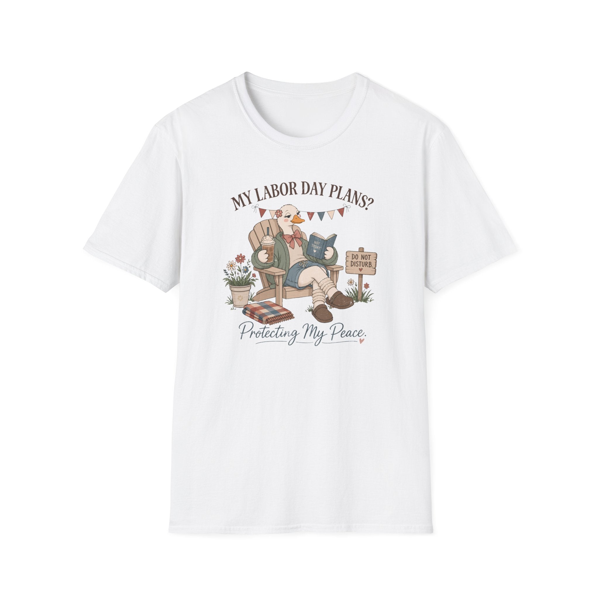 My Labor Day Plans Protecting My Peace T-Shirt