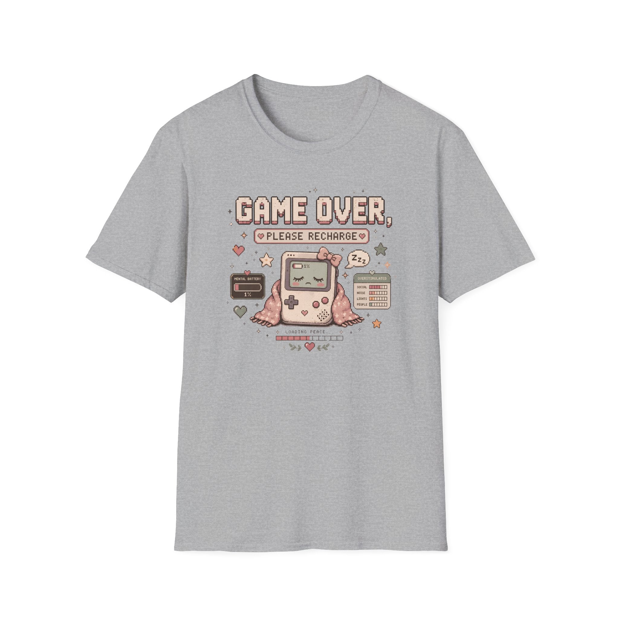 Game Over Please Recharge T-Shirt