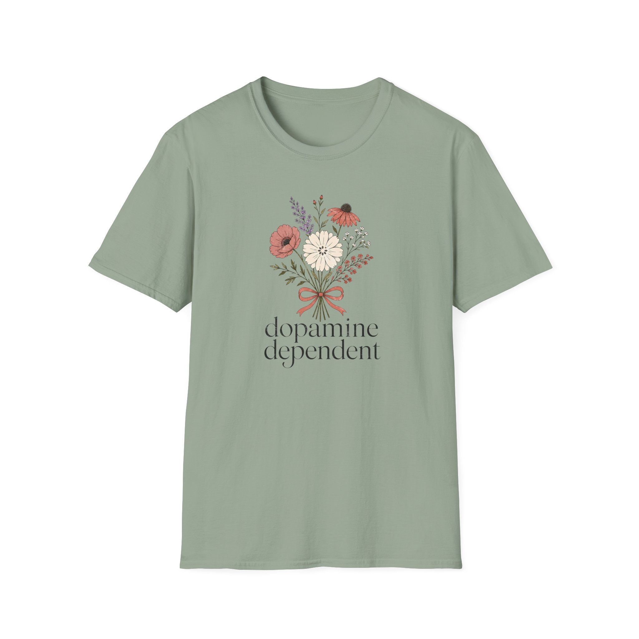 Dopamine Dependent Flowers T-Shirt
