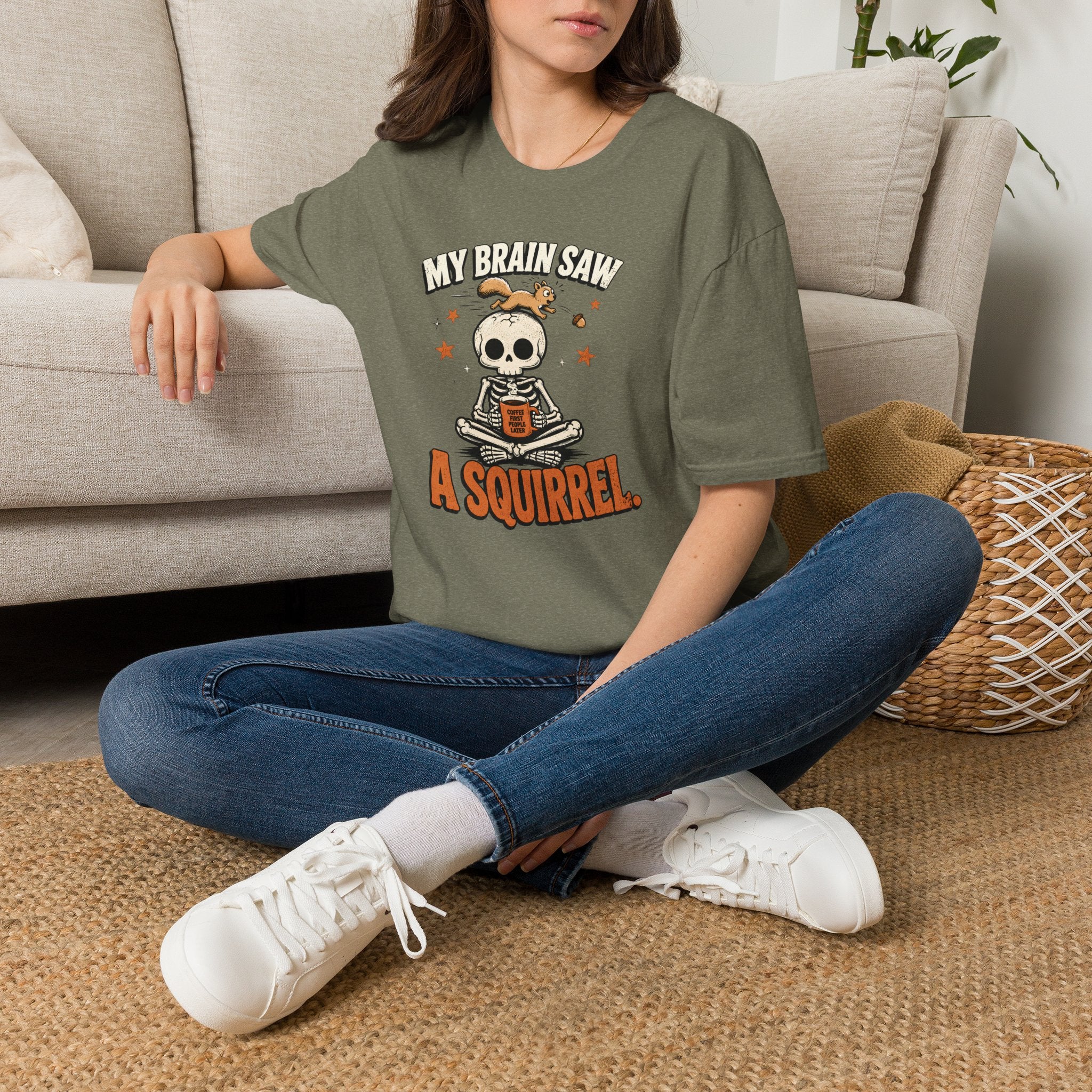 My Brain Saw A Squirrel T-Shirt