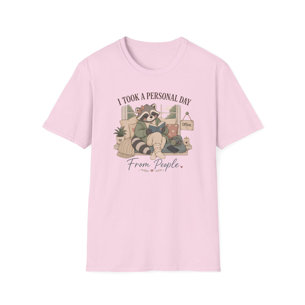 I Took A Personal Day From People T-Shirt