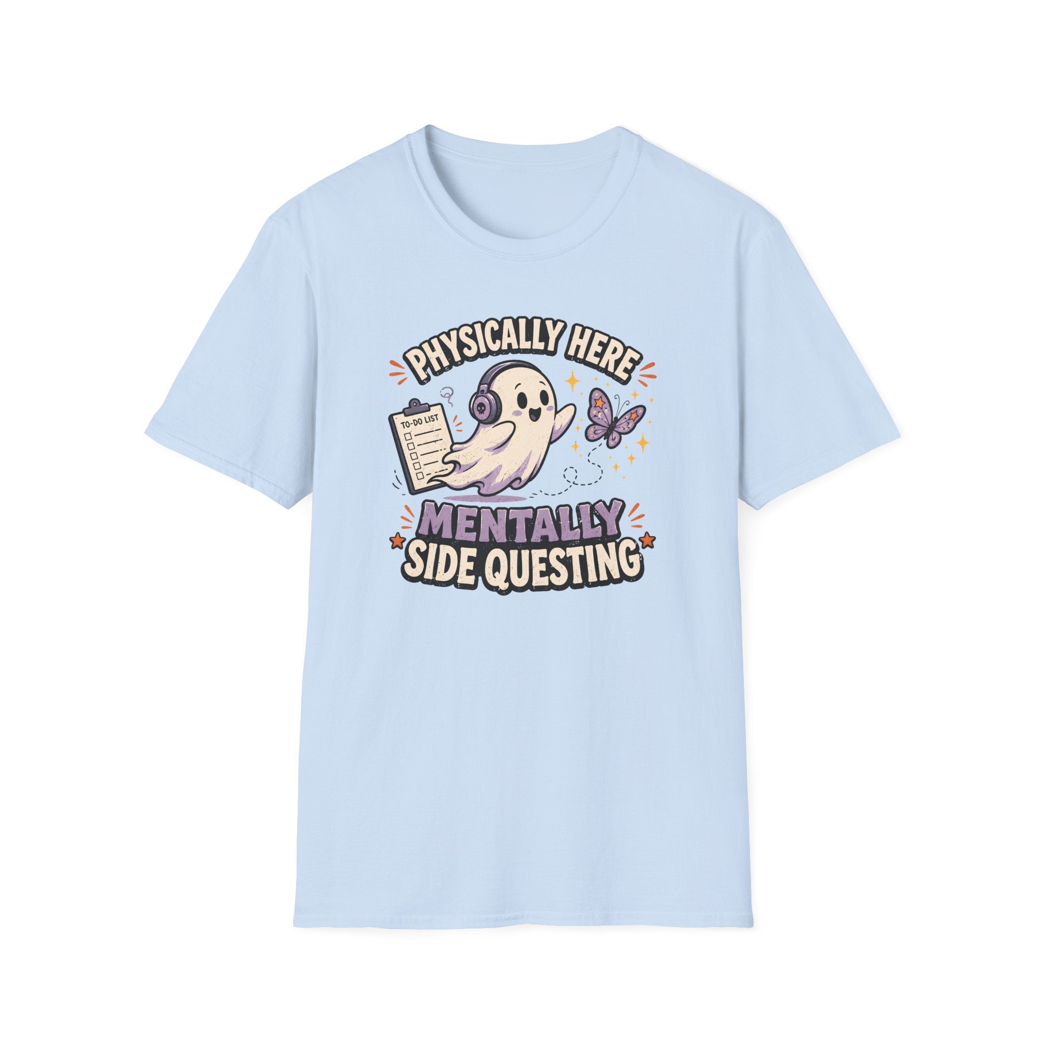 Physically Here Side Questing T-Shirt