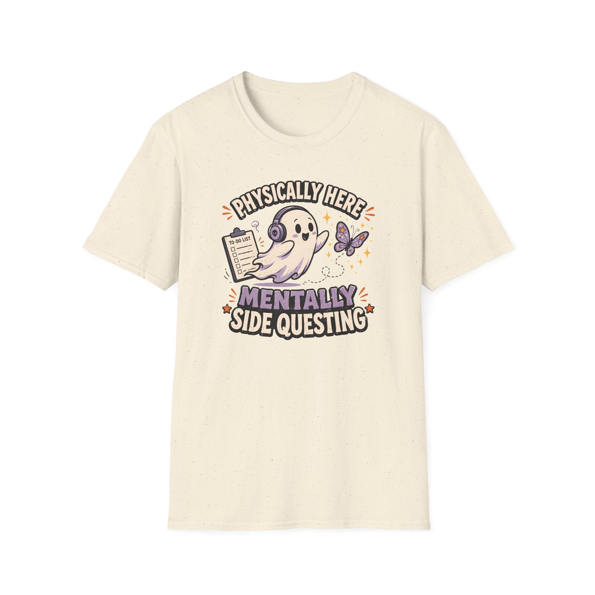 Physically Here Side Questing T-Shirt