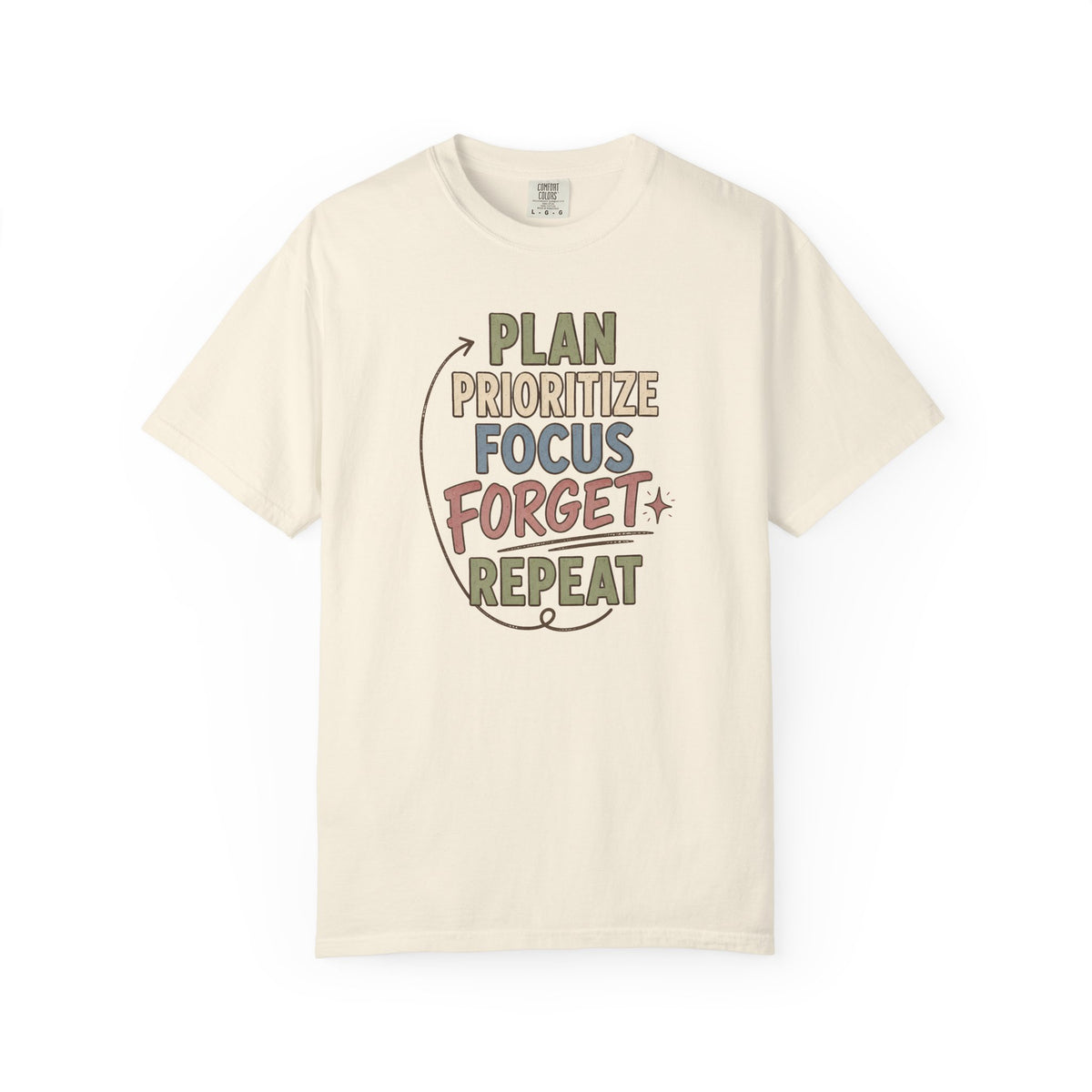 PLAN Forget REPEAT T-Shirt