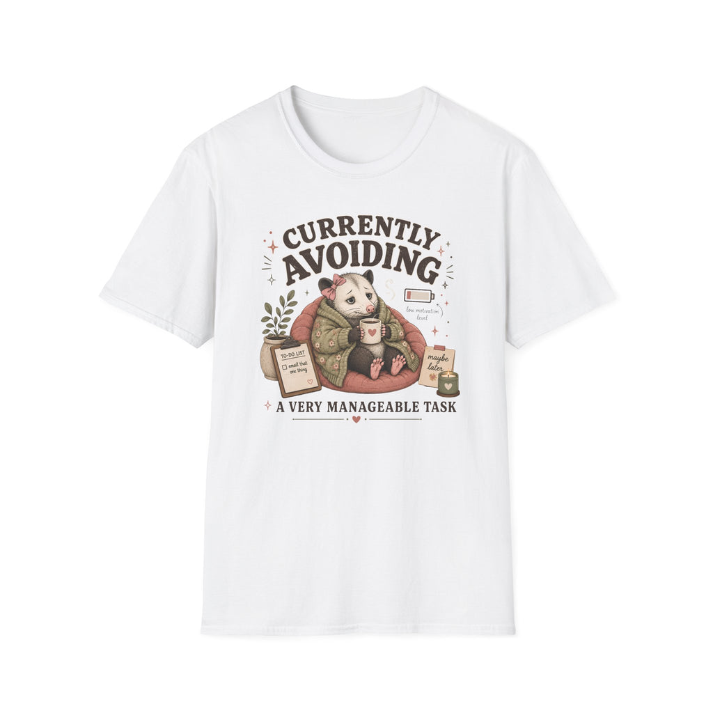 Currently Avoiding Task T-Shirt