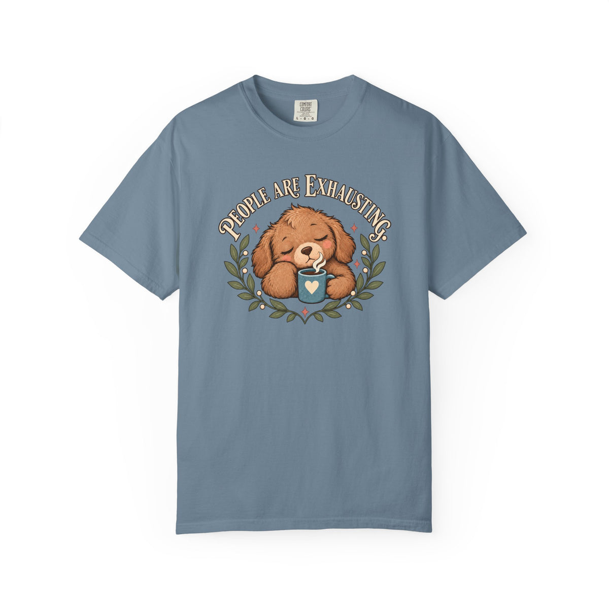 People Are Exhausting Puppy T-Shirt