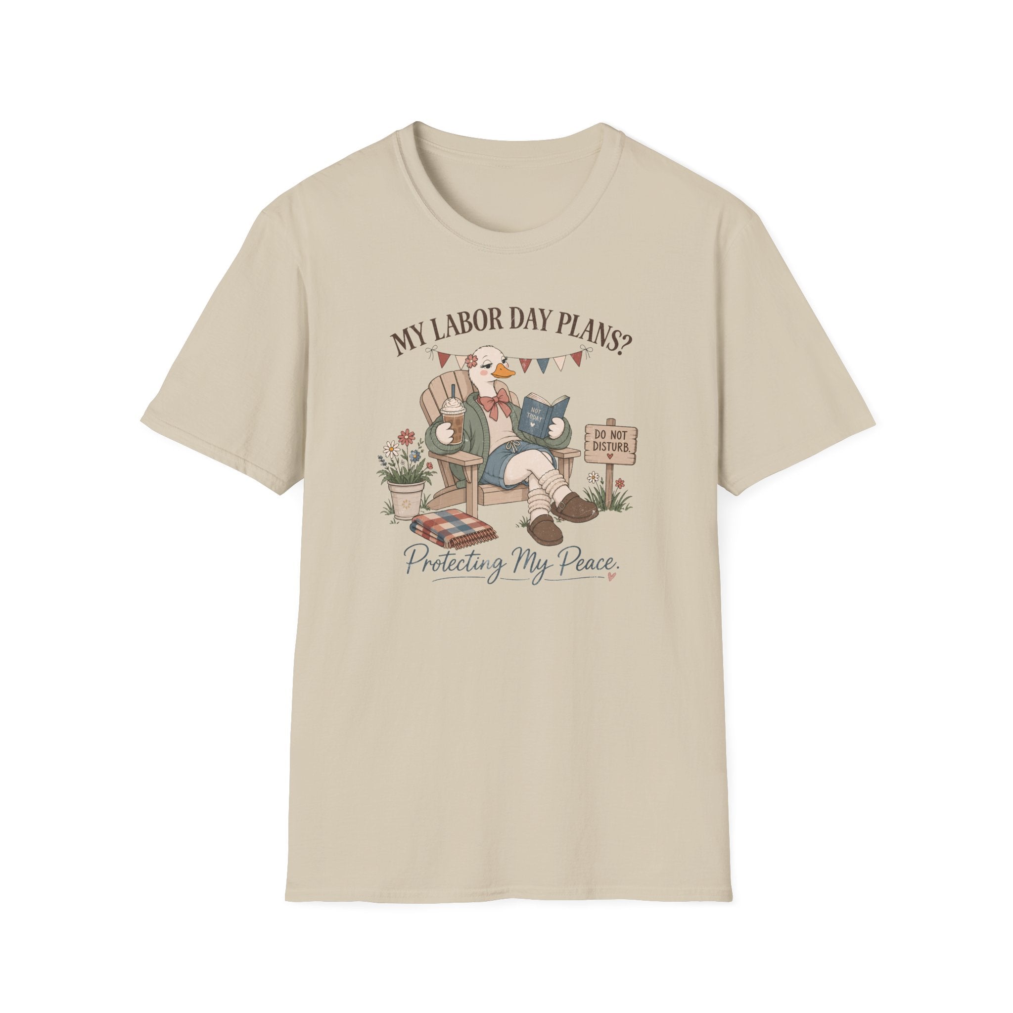 My Labor Day Plans Protecting My Peace T-Shirt