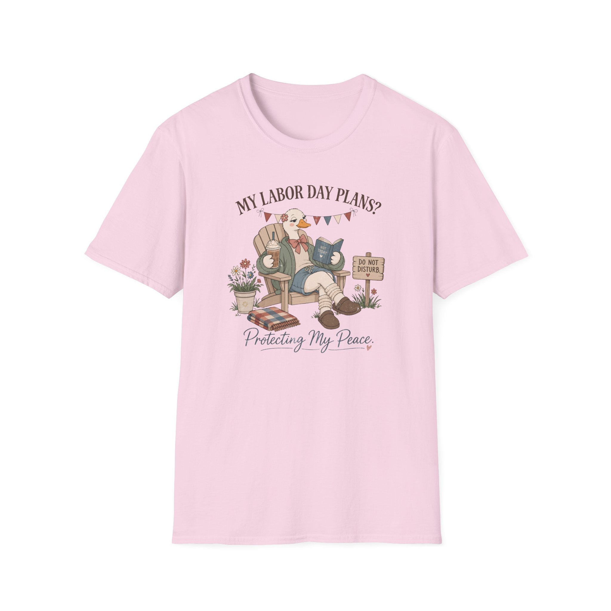 My Labor Day Plans Protecting My Peace T-Shirt